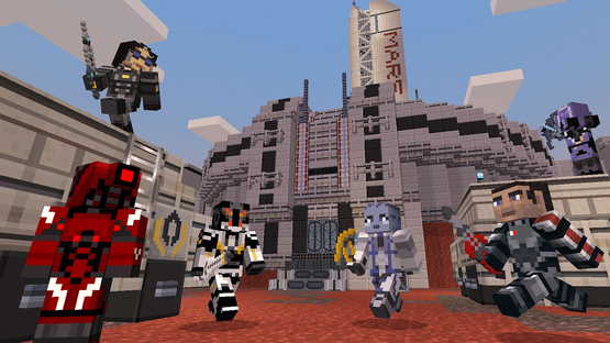 Minecraft: N7 Mash-up Screenshot