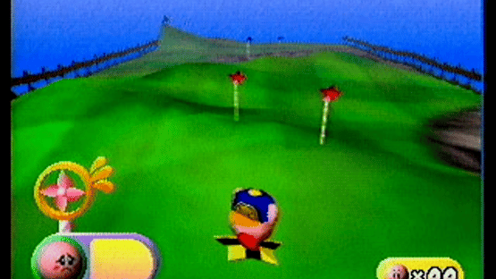 Kirby's Air Ride Screenshot