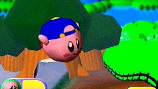 Kirby's Air Ride Screenshot