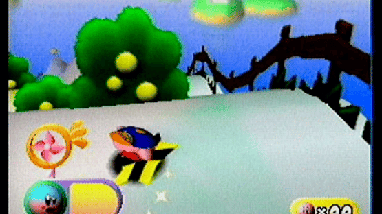 Kirby's Air Ride Screenshot