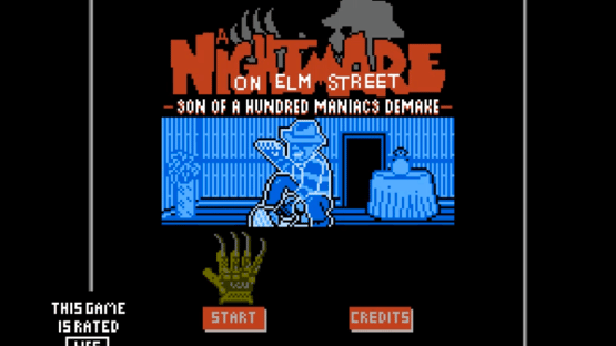 A Nightmare on Elm Street: Son of a Hundred Maniacs Demake Screenshot