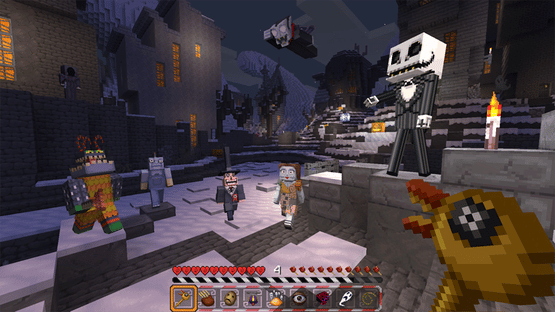 Minecraft: The Nightmare Before Christmas Mash-up Screenshot