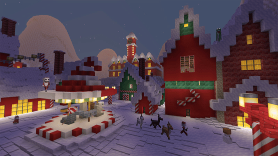 Minecraft: The Nightmare Before Christmas Mash-up Screenshot