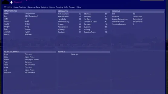 Australian Football Coach 2023 screenshot 10