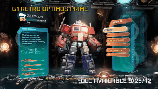 Transformers: Fall of Cybertron - Massive Fury Pack Screenshot