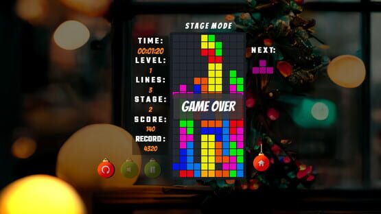 Tetris Christmas screenshot 3