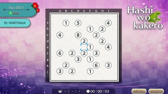 Puzzle by Nikoli W Hashiwokakero screenshot 3