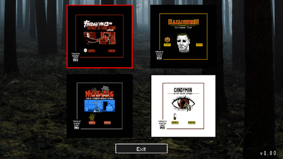 8-Bit Slasher 4-in-1 Horror Demakes Screenshot