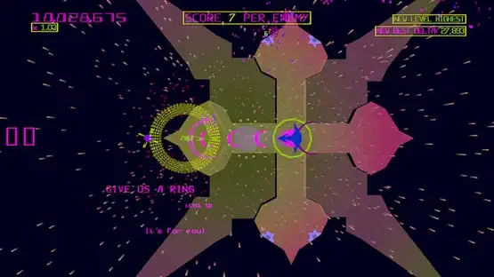 Akka Arrh gameplay screenshot 2