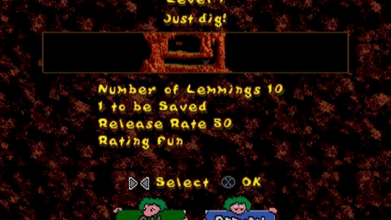 Lemmings & Oh No! More Lemmings Screenshot