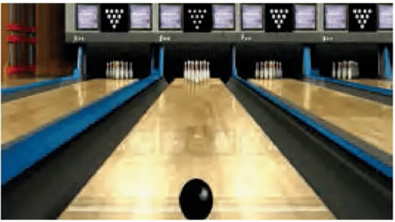 In-Flight Bowling Tournament Screenshot