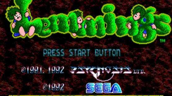 Lemmings Screenshot