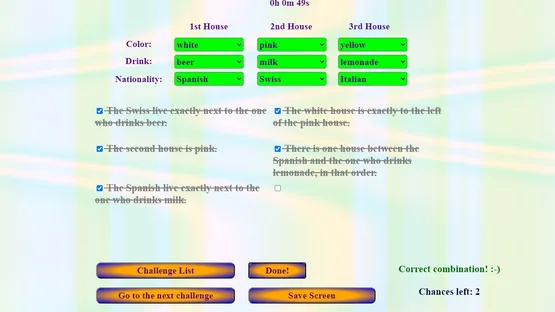 Zebra Logic Master screenshot 4