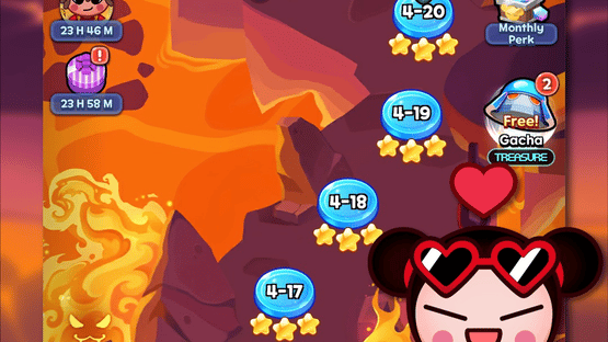 Pucca Puzzle Adventure Screenshot