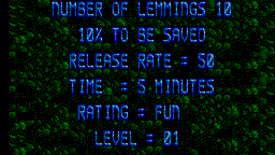 Lemmings Screenshot