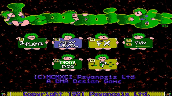 Lemmings Screenshot