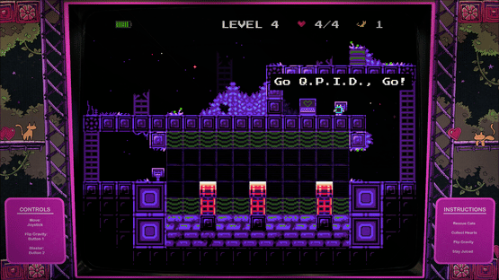 Digital Eclipse Arcade: Q.P.I.D. Screenshot