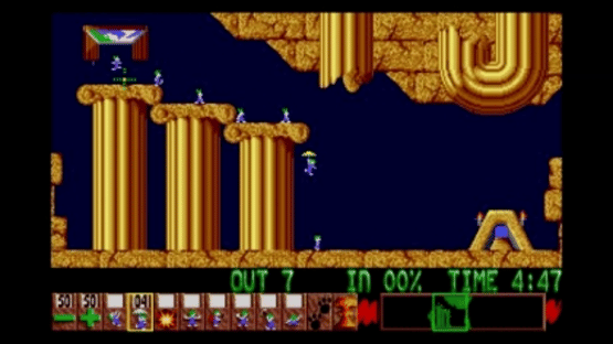 Lemmings Screenshot