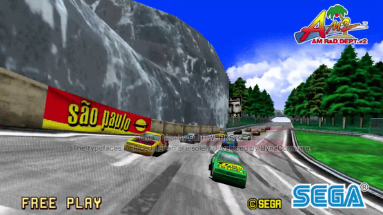 Sega Racing Classic Screenshot