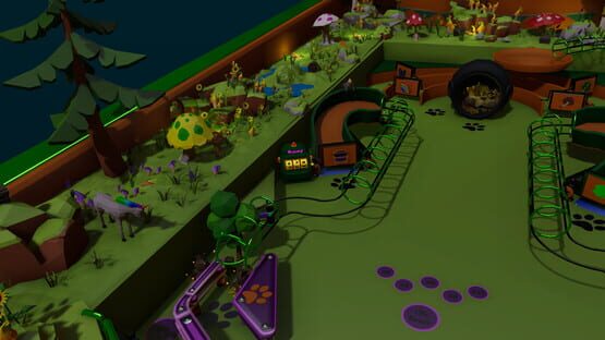 Roxy Raccoon's Pinball Panic: St. Patrick's Paradise screenshot 2