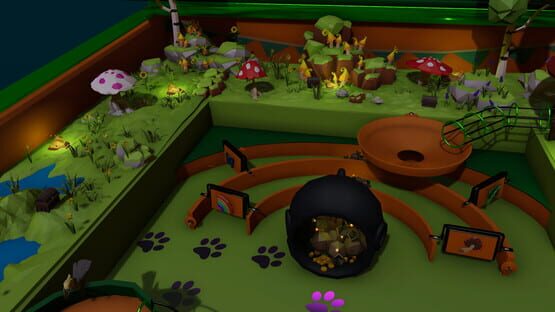 Roxy Raccoon's Pinball Panic: St. Patrick's Paradise screenshot 5