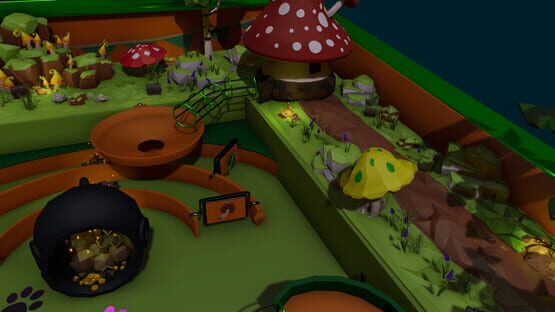 Roxy Raccoon's Pinball Panic: St. Patrick's Paradise screenshot 3