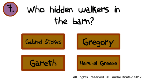 Genius Quiz TWD Screenshot