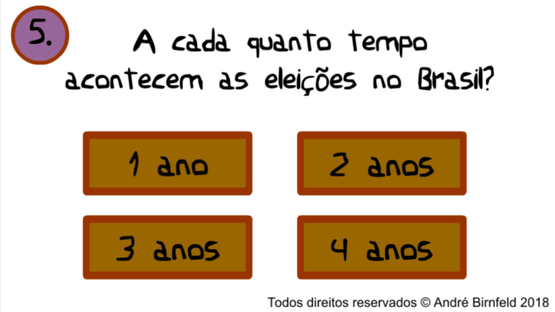 Gênio Quiz Eleições Screenshot