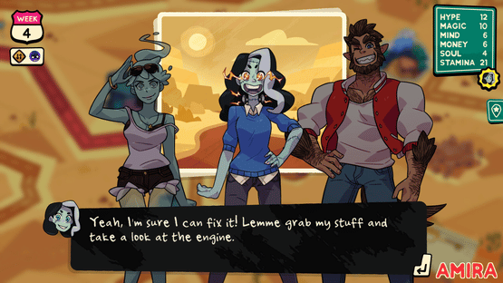 Monster Prom 3: Monster Roadtrip - Hitchhiker Pack: Vicky & Brian Screenshot