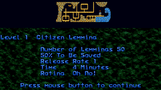 Oh no! More Lemmings Screenshot