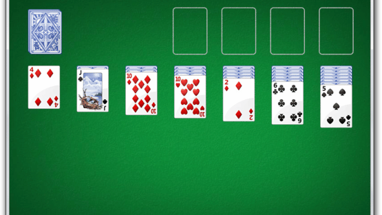 Microsoft Solitaire Screenshot