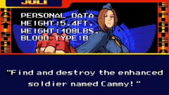 Street Fighter Alpha 3 Upper Screenshot