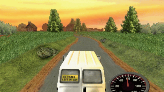 White Van Racer Screenshot