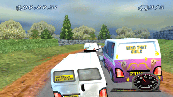 White Van Racer Screenshot