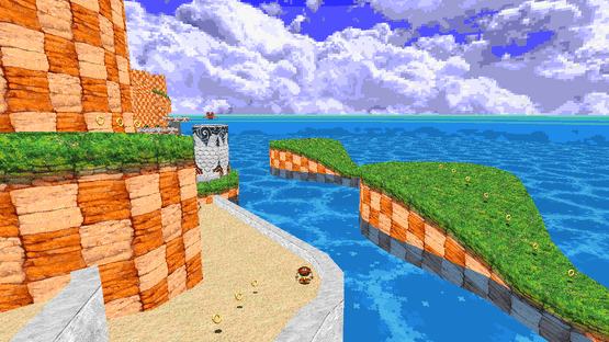 Sonic Robo Blast 2: Seaside Hill Zone Screenshot