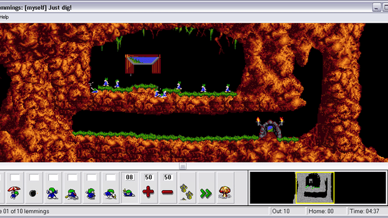 Lemmings & Oh No! More Lemmings Screenshot