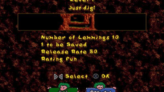 Lemmings & Oh No! More Lemmings Screenshot