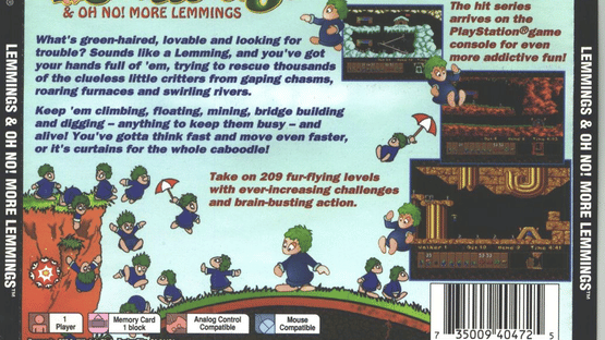 Lemmings & Oh No! More Lemmings Screenshot