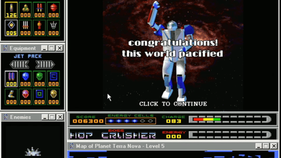 Thexder 95 Screenshot