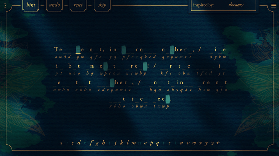 Poems & Codes Screenshot