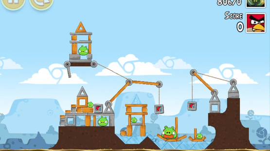 Angry Birds Google+ Screenshot