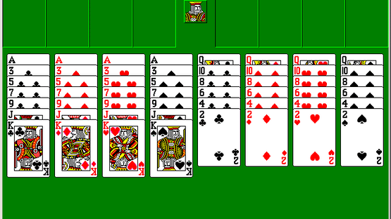 Microsoft FreeCell Screenshot