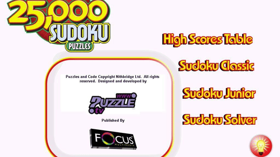 25,000 Sudoku Puzzles Screenshot