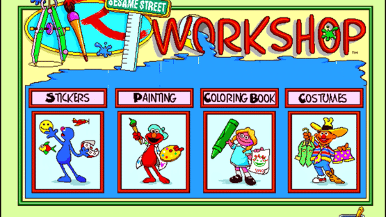 Sesame Street Art Workshop Screenshot