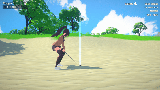 Endless Anime Golf Screenshot