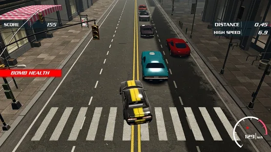 Racing in Car screenshot 4