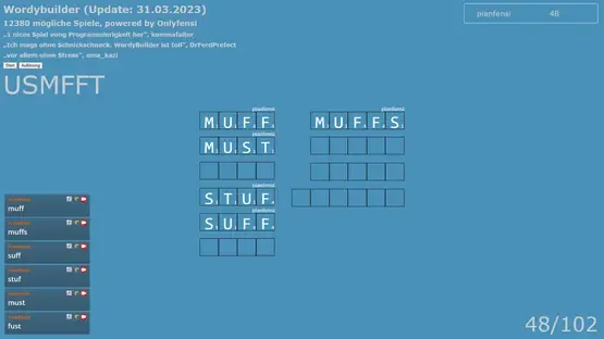 WordyBuilder screenshot 1