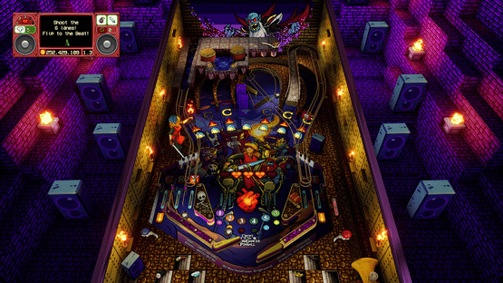 Pinball FX: Crypt of the NecroDancer Pinball Screenshot