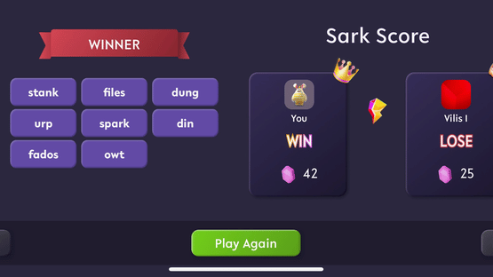 Sark Word Game Screenshot