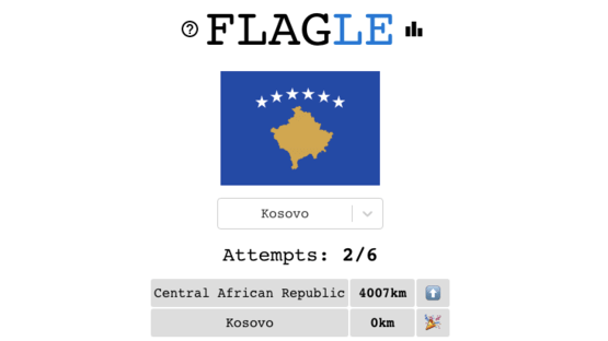 Flagle Screenshot